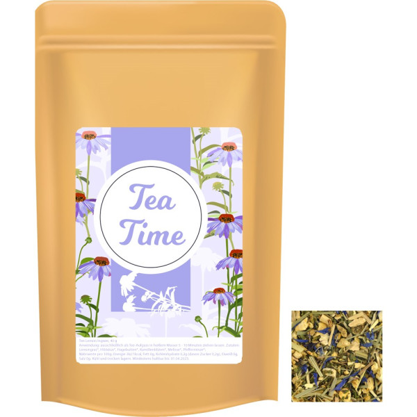 Kräutertee Lemon Ingwer, ca. 40g, Standbeutel Midi