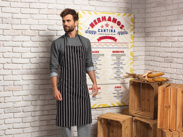 Premier Striped Bib Apron