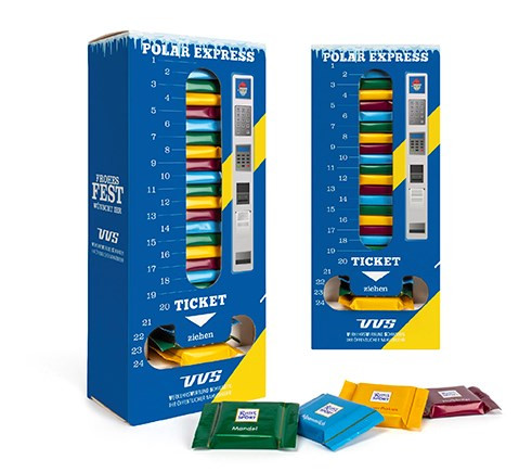 Ritter Sport Adventsspender 