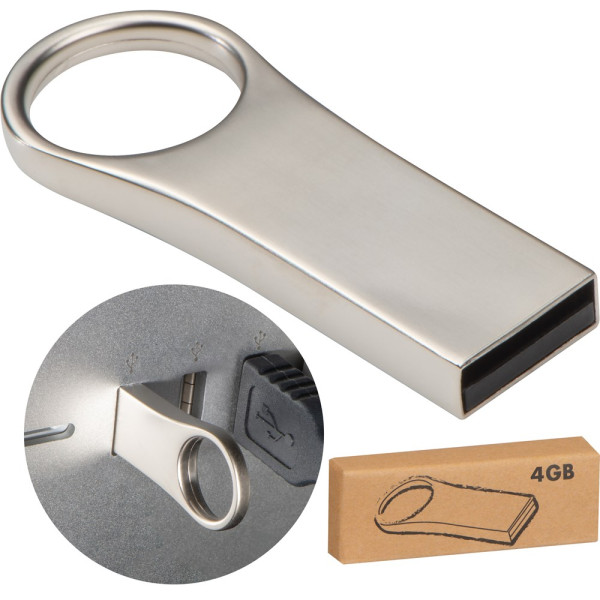 USB Stick aus Metall 4GB