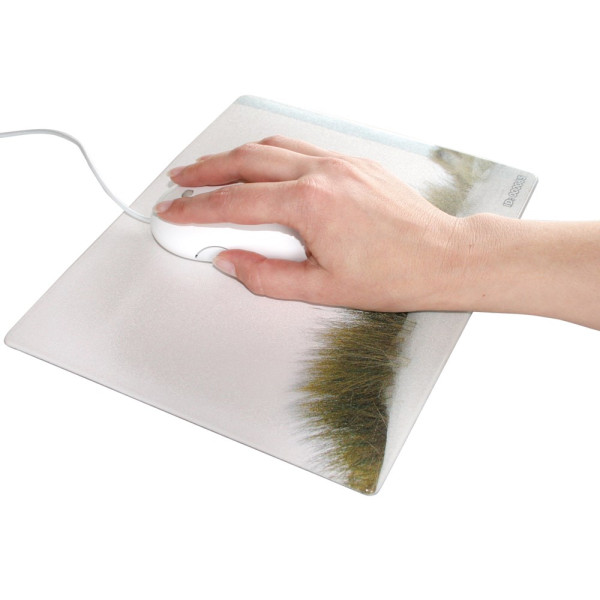 Mousepad QUADRO MEMO-pad, 200 x 240 mm, Einschub seitlich geöffnet, 1,6 mm dick