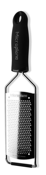 Microplane GOURMET Reibe schwarz Fein