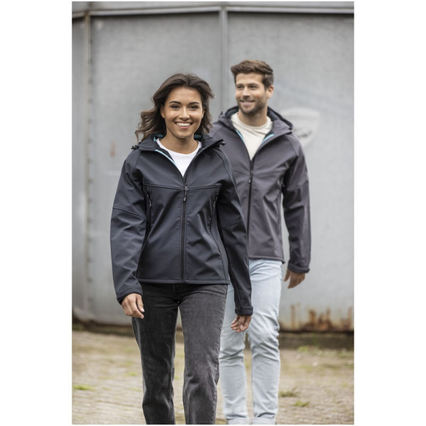 Coltan Softshelljacke aus recyceltem Material für Damen