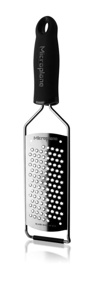 Microplane GOURMET Reibe schwarz Sternenklinge