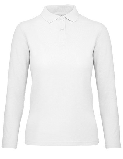 B&C BE INSPIRED - Women´s Long Sleeve Polo ID.001