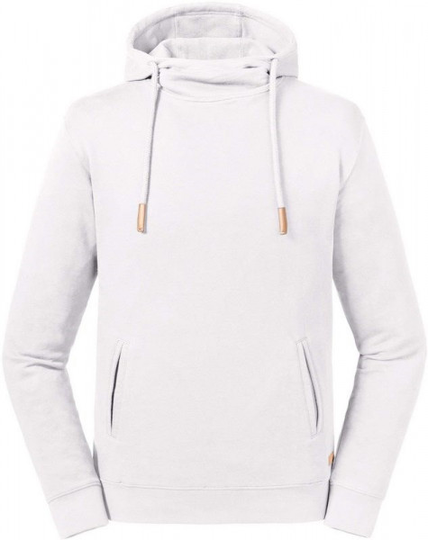 Russell Kapuzensweatshirt mit hochgeschlossenem Kragen Pure Organic