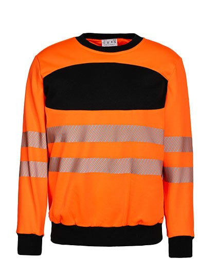 Korntex - EOS Hi-Vis Workwear Sweatshirt With Printing Area