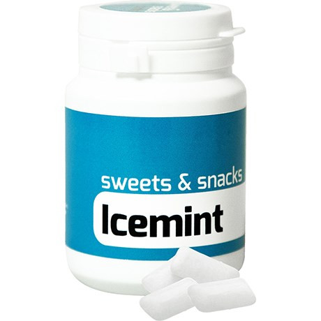 Icemint Kaugummi, ca. 63g, Kaugummi Dose