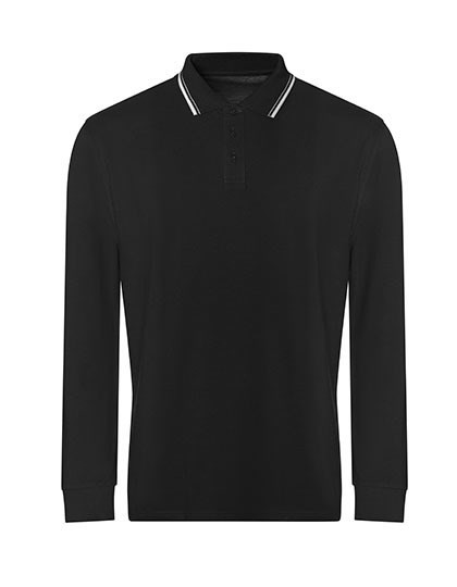 Just Polos - Long Sleeve Tipped 100 Polo