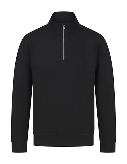 Henbury - Unisex Sustainable 1/4 Zip Sweatshirt