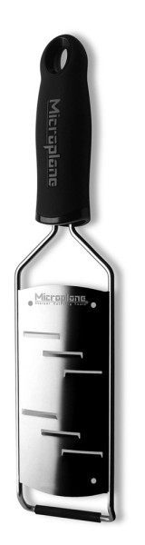 Microplane GOURMET Reibe schwarz Große Raspel