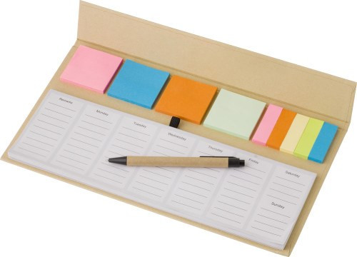 Papier-Memo-Set Lipa