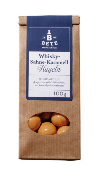 Whisky-Sahne-Karamell-Kugeln 100g