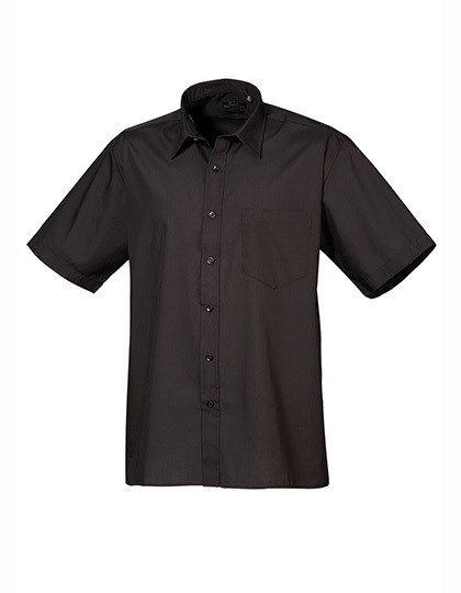 Premier Workwear - Men´s Poplin Short Sleeve Shirt