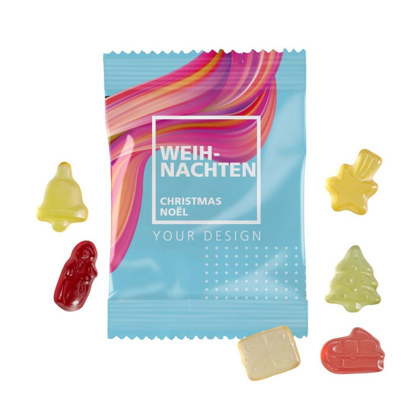 Fruchtgummi 10g Weihnachtsmischung