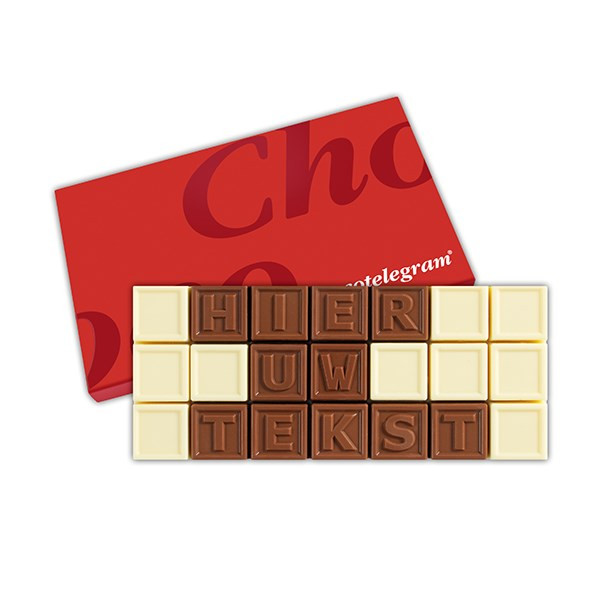 Chocotelegram® 21 in einer Geschenkverpackung