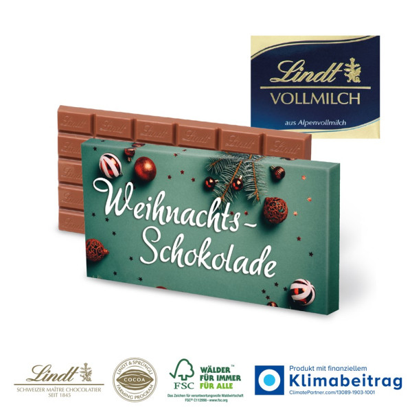 Premium Schokolade von Lindt, 100 g, EXPRESS