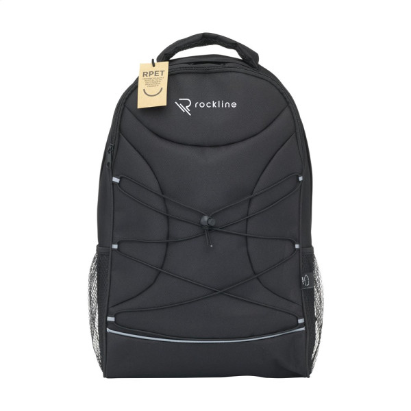 Flashline GRS RPET Laptop Backpack Rucksack