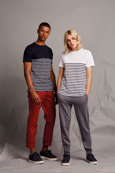 Front Row BRETON T-SHIRT, KURZÄRMELIG