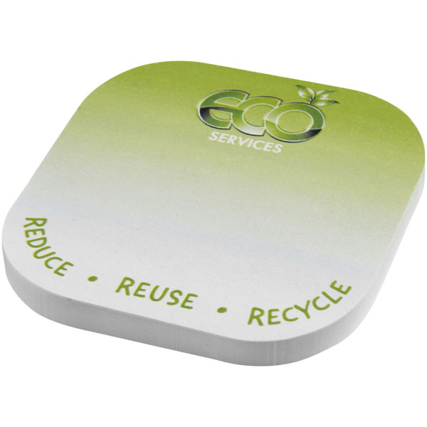 Sticky-Mate® recycelte Haftnotizen mit runden Ecken