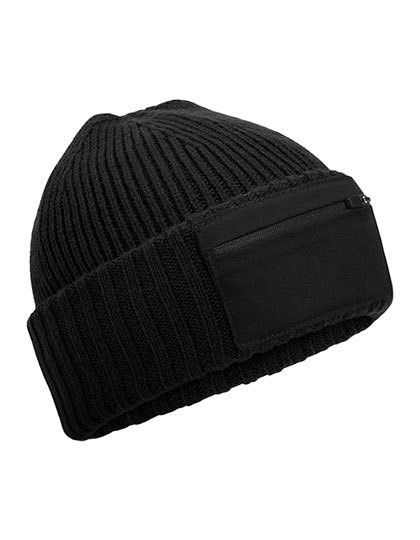 Beechfield - Zip Patch Beanie