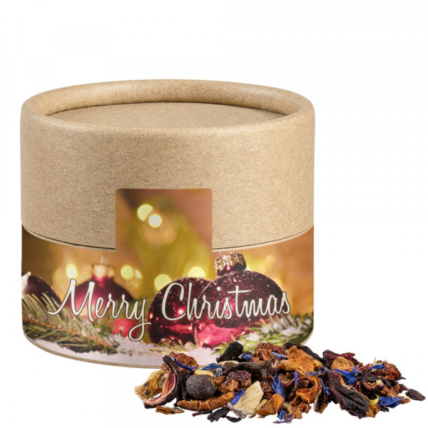 Christkindl Tee, ca. 25g, Biologisch abbaubare Eco Pappdose Mini