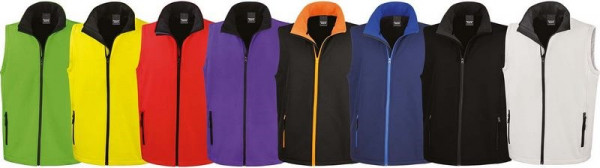 Result Core Printable Softshell Bodywarmer