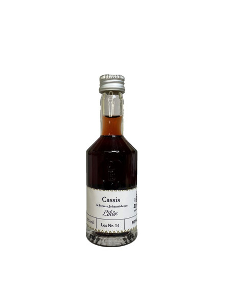 Tastingflasche 50ml Cassis-Likör