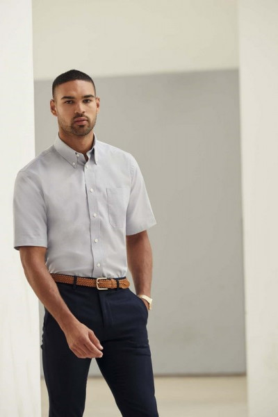 Fruit of the Loom Short Sleeve Oxford Shirt (65-112-0)