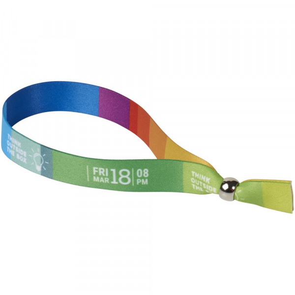 Evi Sublimation Festival Armband mit Metallverschluss