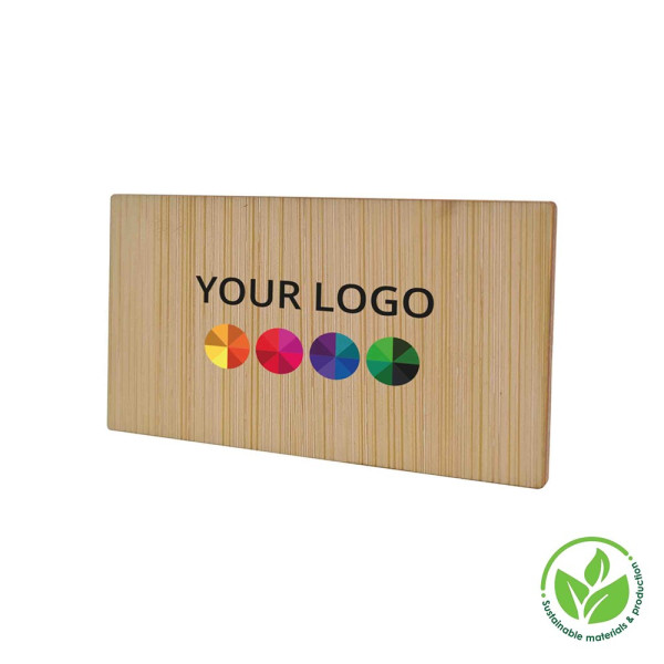 Badge Bamboo Rectangular