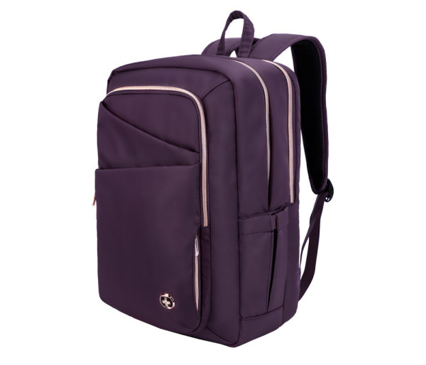 SwissDigital Design KATY ROSE Purple Backpack | Massage