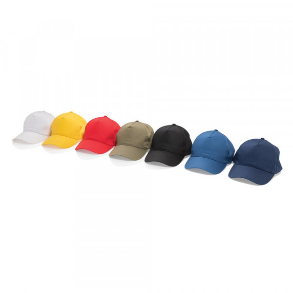 Impact 5 Panel Kappe aus 190gr rCotton mit AWARE™ Tracer