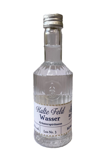 Tastingflasche 50ml Kalte Feld Wasser