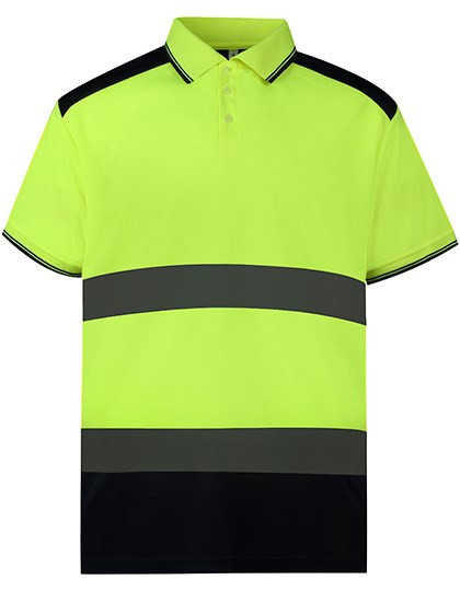 YOKO - Hi-Vis Two-Tone Polo