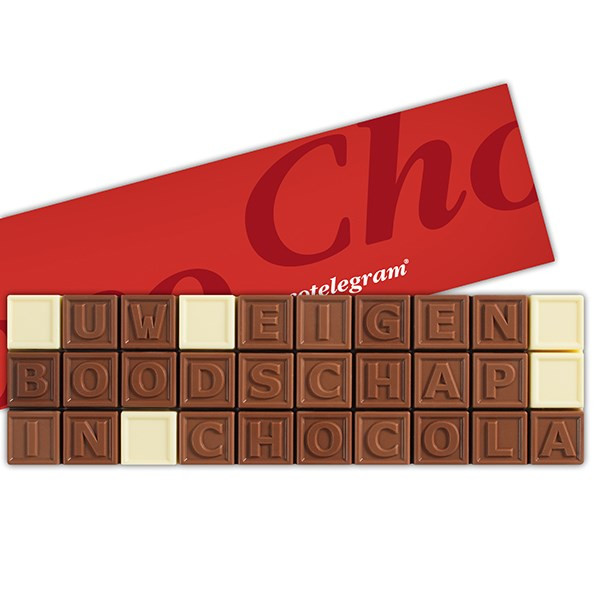 Chocotelegram® 30 in einer Geschenkverpackung