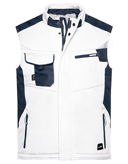 James&Nicholson - Craftsmen Softshell Vest -STRONG-