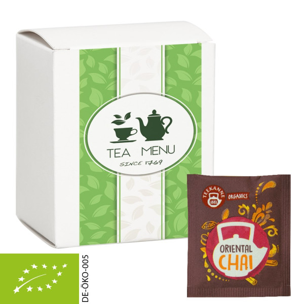 Bio Beuteltee Oriental Chai, 5 Stück, 9g, Faltschachtel