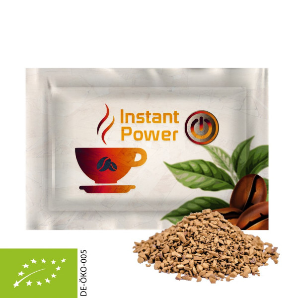 Bio Instant Kaffee, ca. 2g, Portionstüte