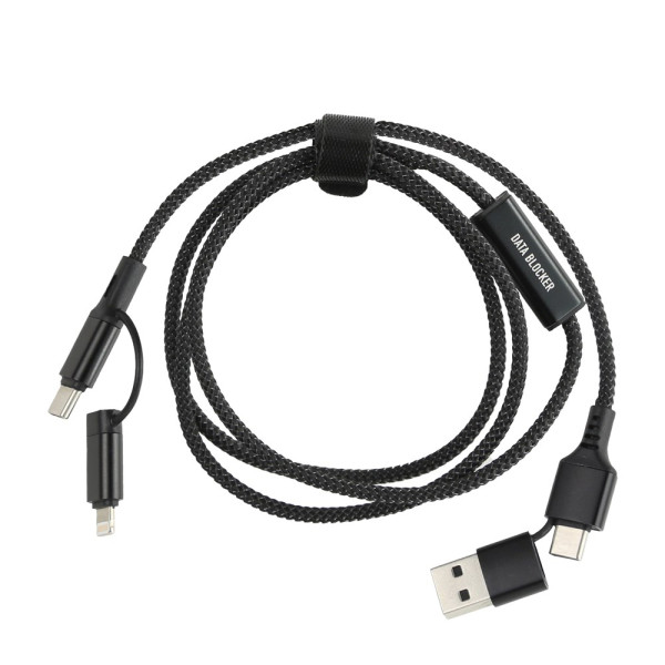 Datablocker XXL TEX-cable Ladekabel Fastcharge