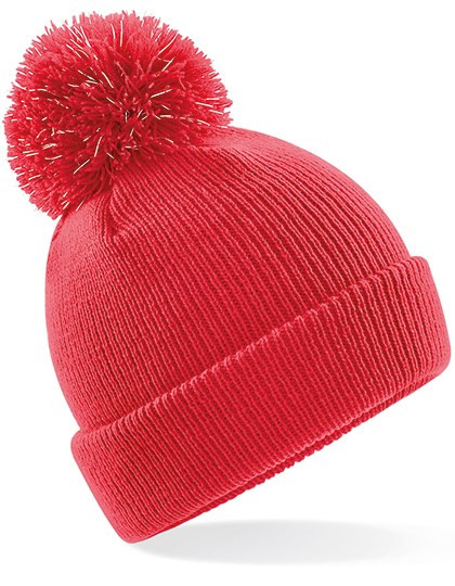 Beechfield - Junior Reflective Bobble Beanie