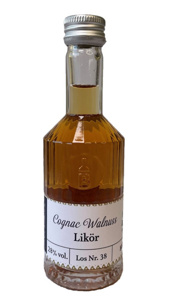 Tastingflasche 50ml Cognac-Walnuss-Likör