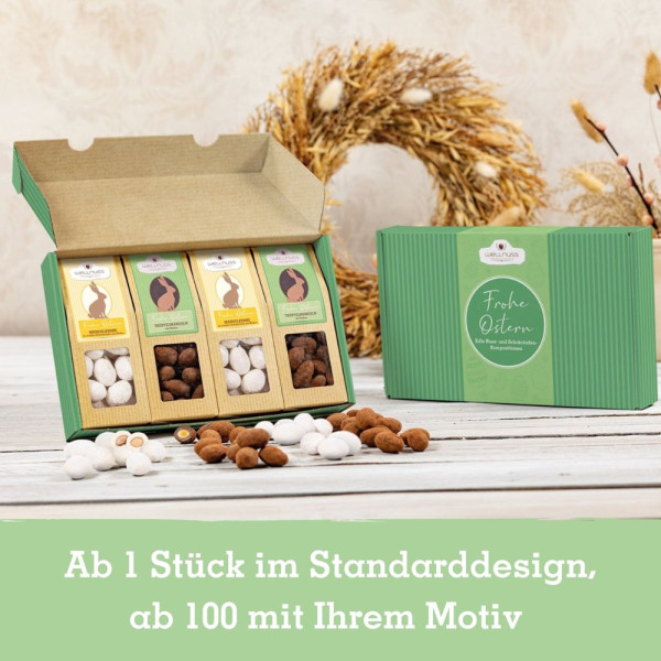 4 Ostersnacks im Geschenkkarton (versandfähig)