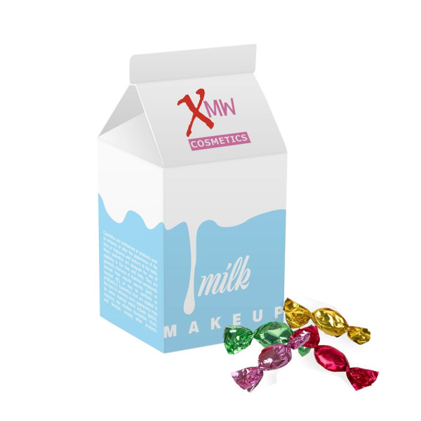 Milchverpackung Bonbons