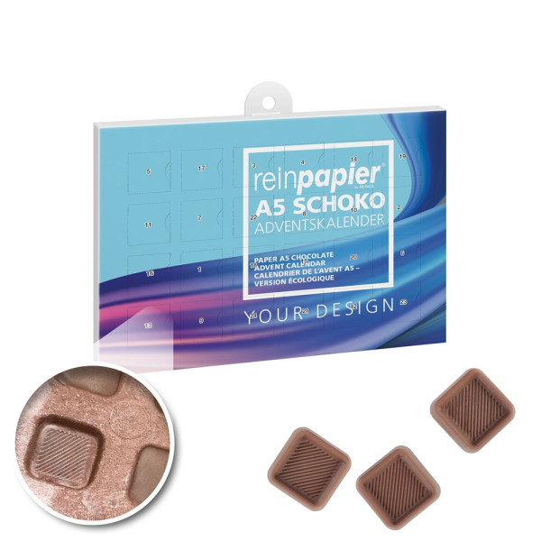 reinpapier® A5SchokoAdventskalender