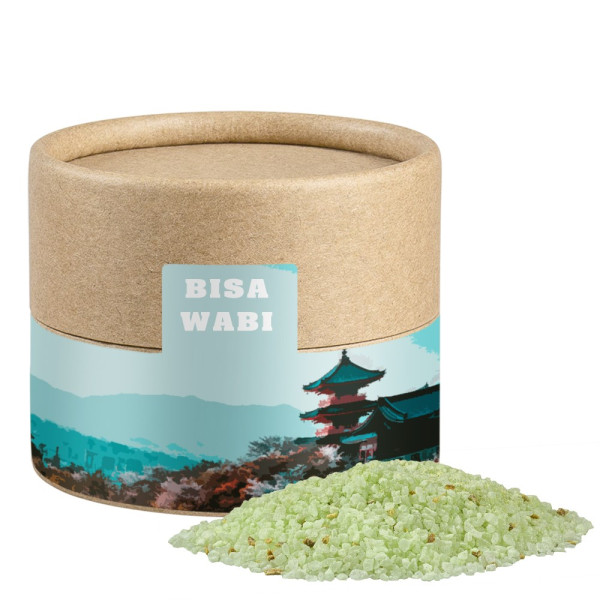 Wasabisalz, ca. 50g, Biologisch abbaubare Eco Pappdose Mini