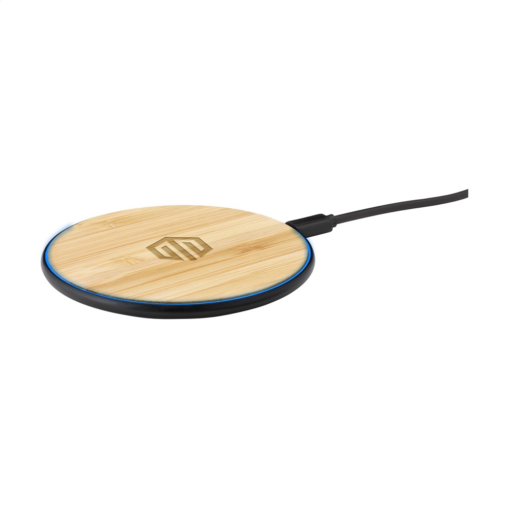 Bamboo 10W Wireless Charger Schnelladegerät