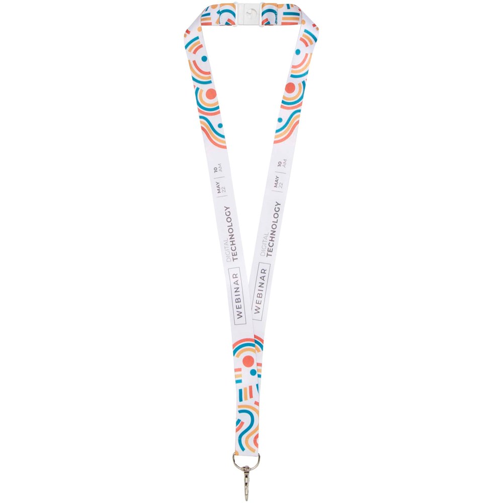 Addie Sublimation Lanyard mit Sicherheitsverschluss