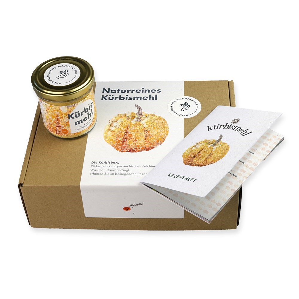 Kürbismehl Geschenkbox