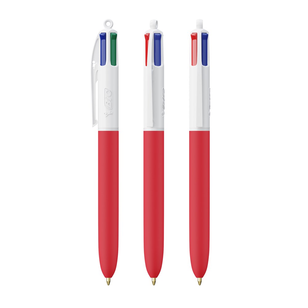 BIC® 4 Colours Soft with Lanyard